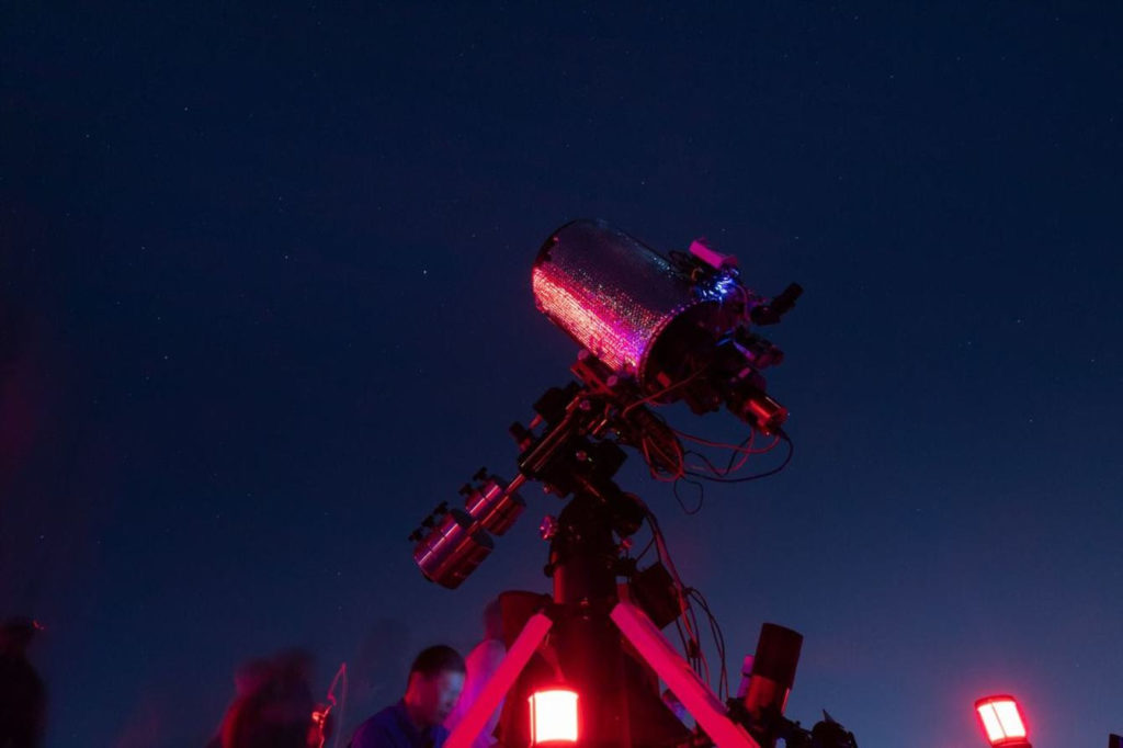 Telescope used at previous Skye Canyon Skye and Stars event.