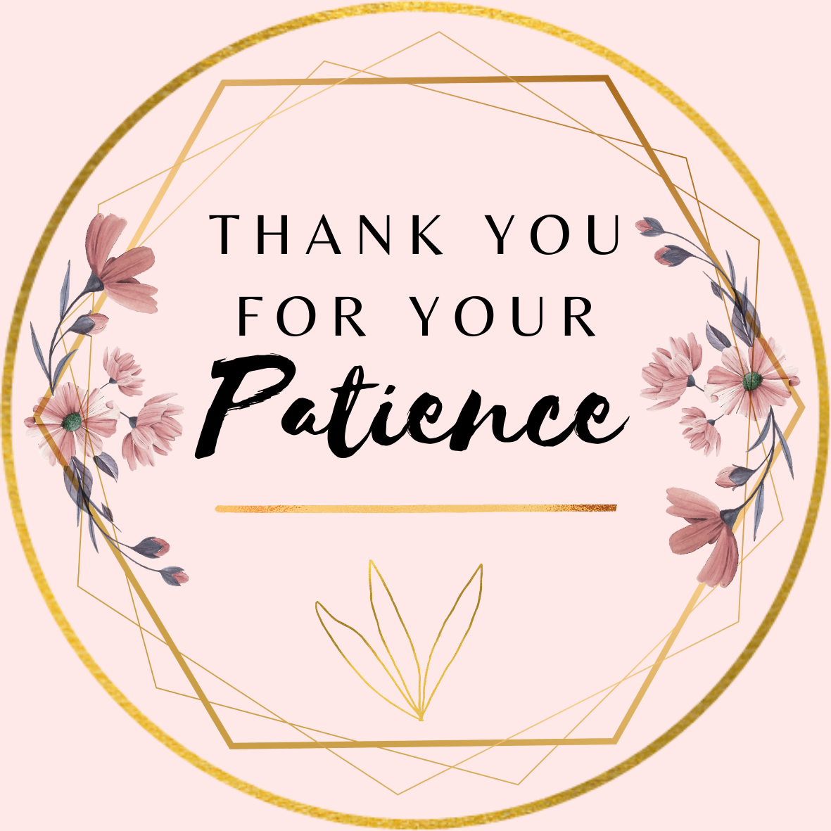 Read more about the article “Thank You For Your Patience” – Gratitude and Gentleness