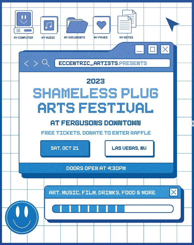 Eccentric Artists Hosting 3rd Annual Shameless Plug Arts Festival
