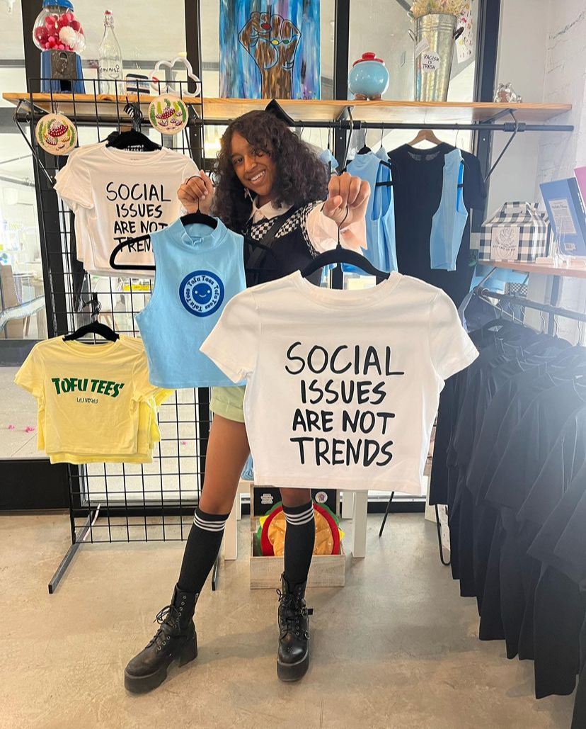 Read more about the article Tofu Tees: 15-year-old Entrepreneur Kumei Norwood Takes on the World