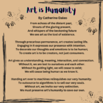 Art is Humanity – A Poem About the Importance of Art